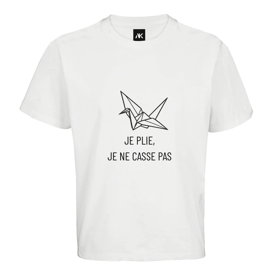 T-shirt Oversize Unisexe Design Origami ALKARU