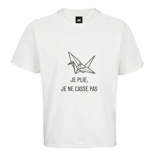 T-shirt Oversize Unisexe Design Origami ALKARU