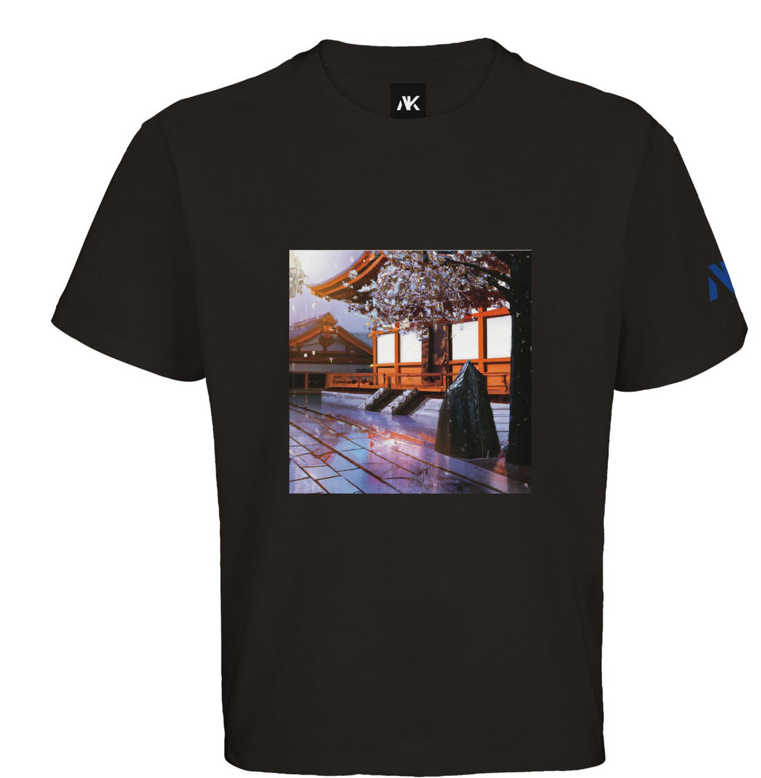 T-shirt Oversize Unisexe Design Temple — L’héritage japonais entre spiritualité et streetwear AlKaru