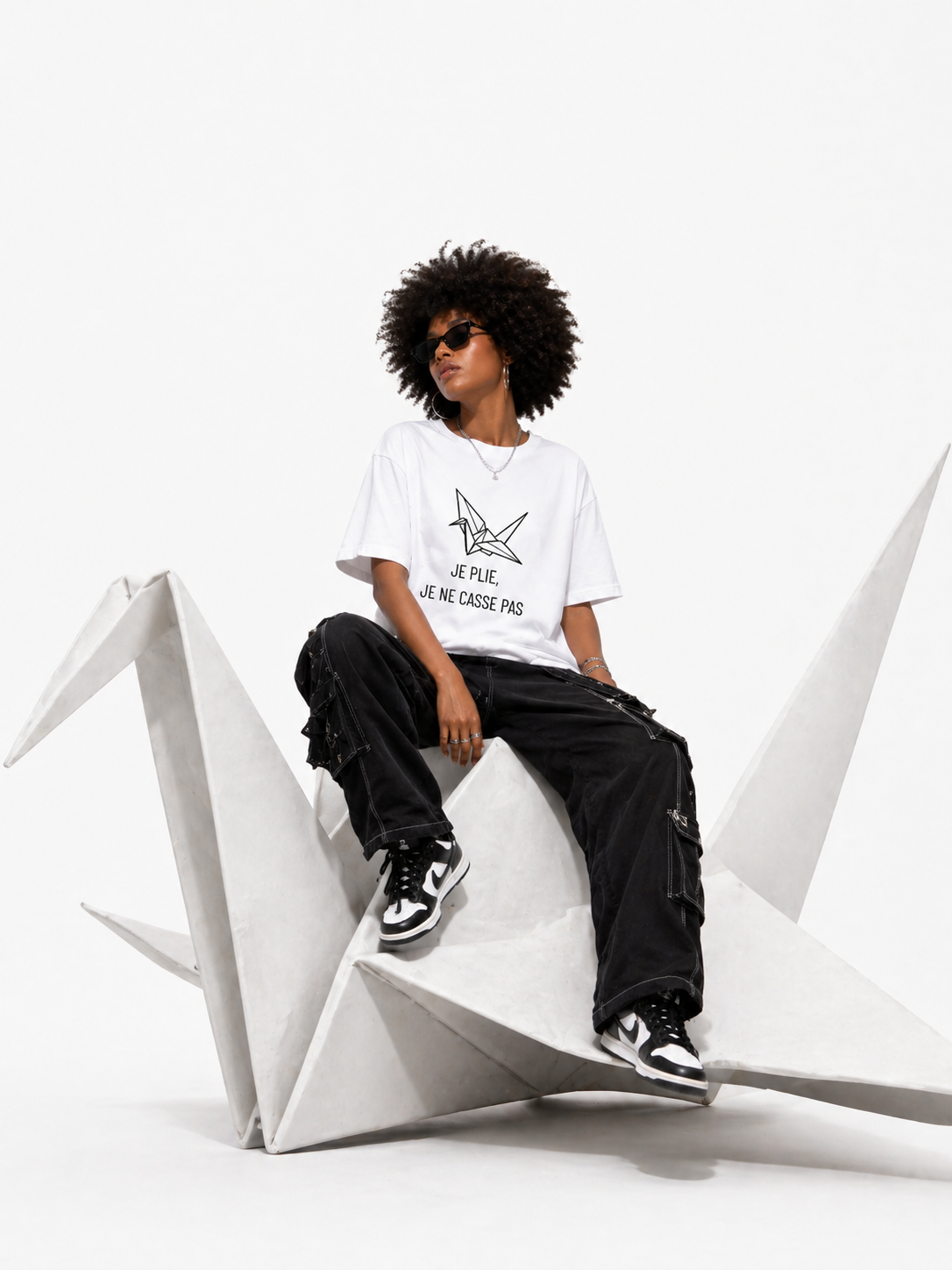 T-shirt unisexe oversize | Origami AlKaru