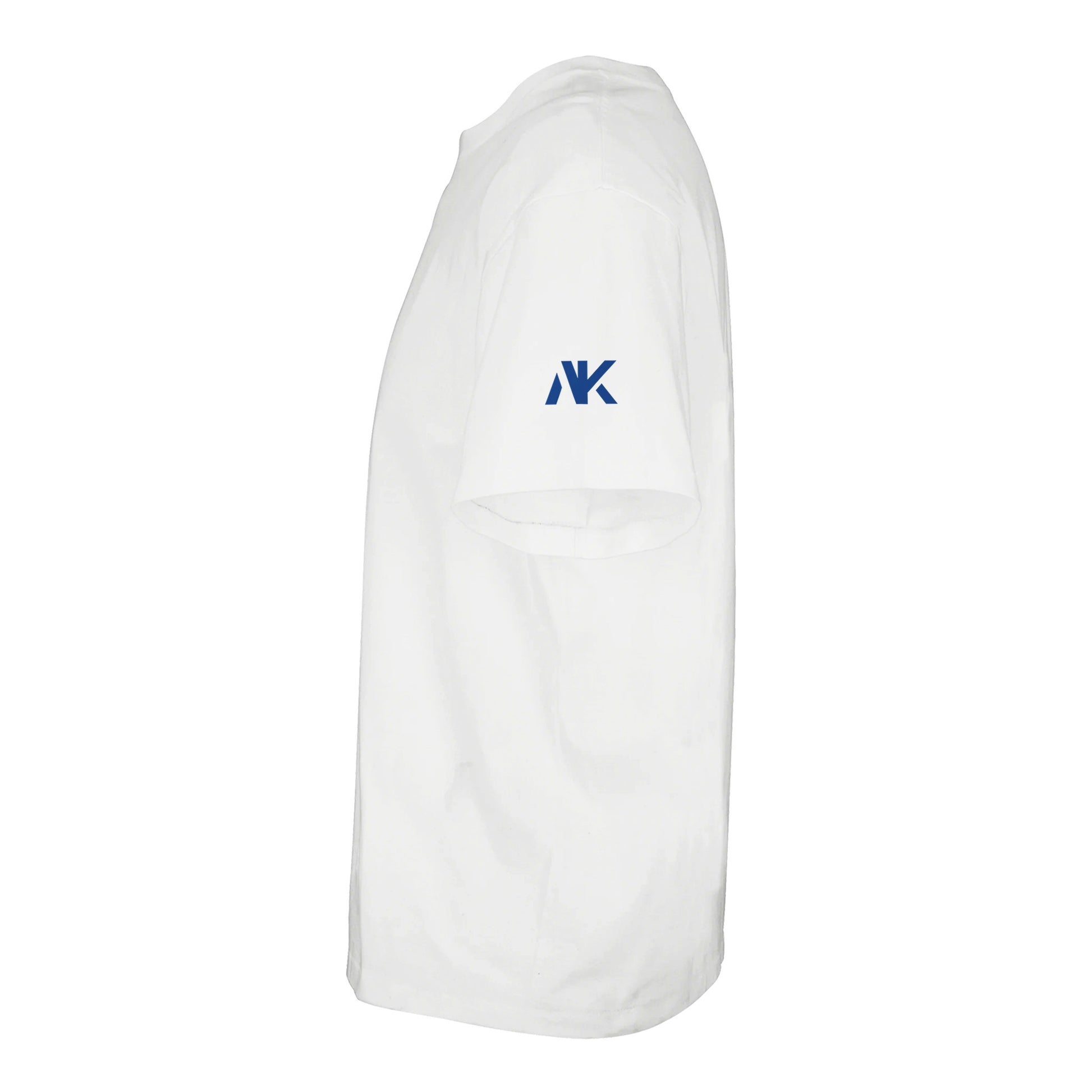 T-shirt unisexe temple coté ak blanc - Alkaru